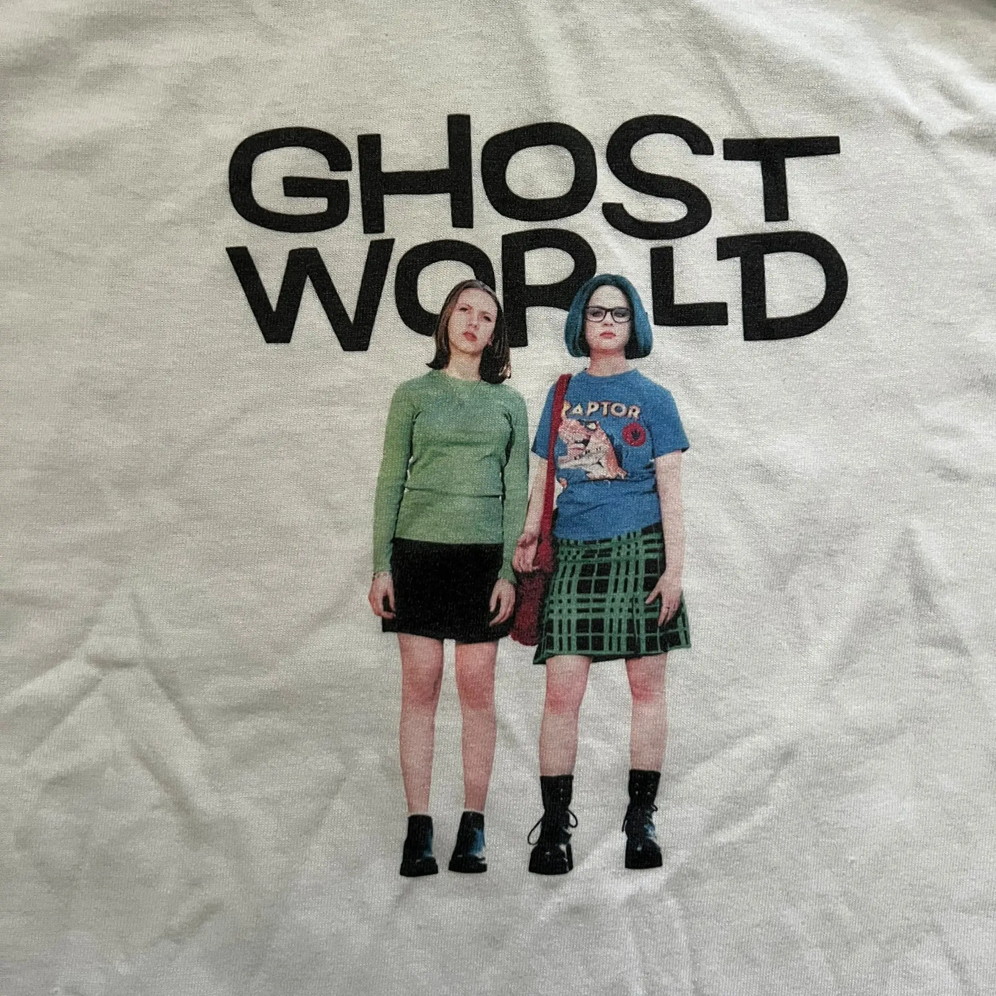 Ghost World art film white tshirt any size