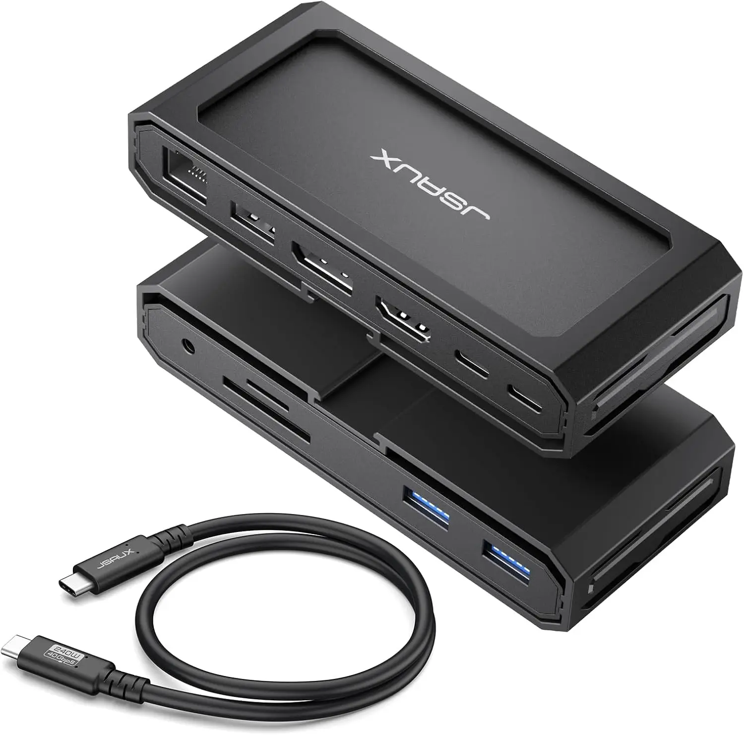 Steam Deck Dock 11 in 1 USB C Steam Deck Docking Station, USB-C to 4K@60Hz HDMI-Compatible SteamDeck Charging Base Accessories