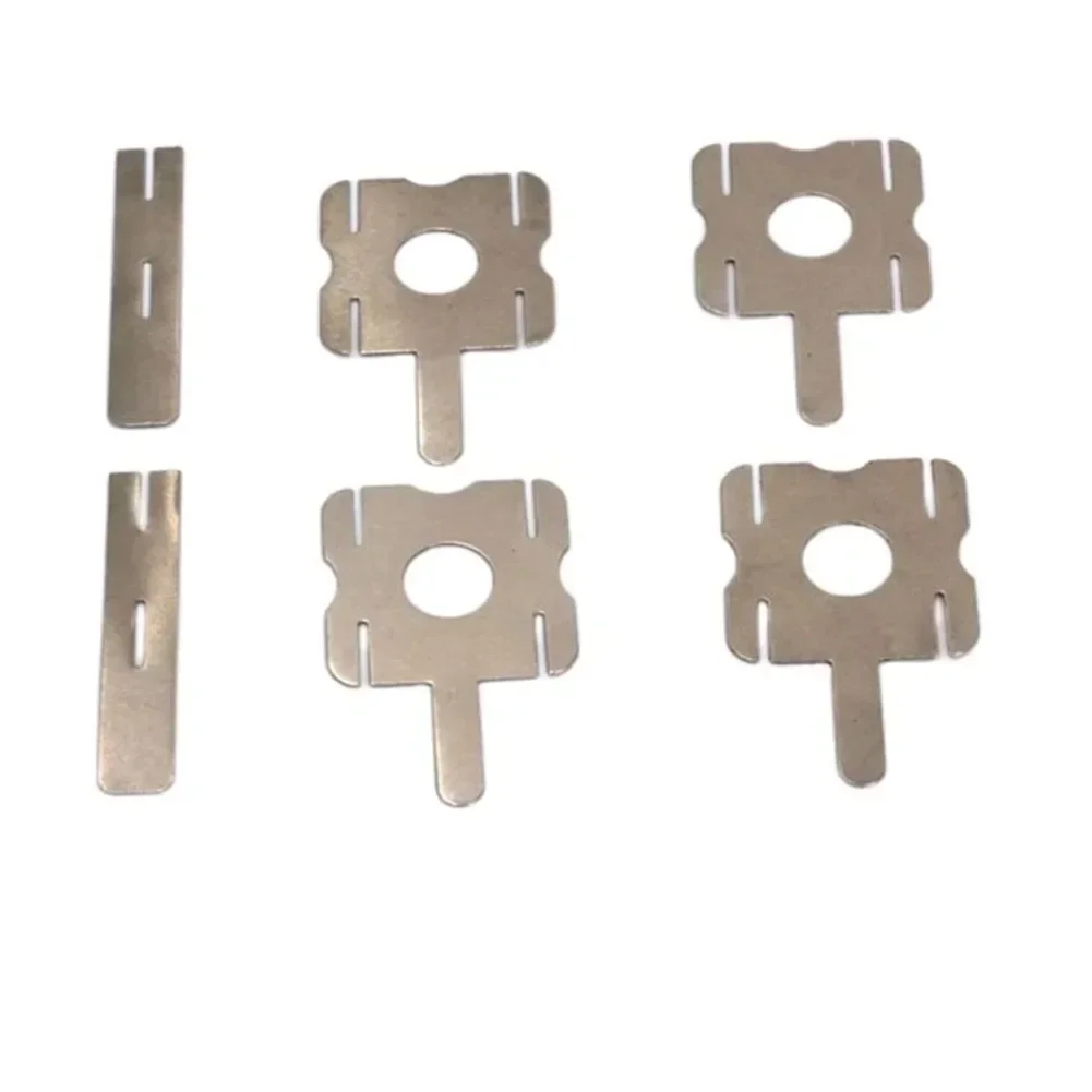 5set Spots Welding Nickel Plates Battery Plating Nickle Sheet For Makitas Nickel Plated Steel Strap Strip Sheets For Battery