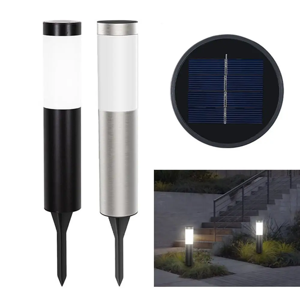 

Waterproof Auto on/Off Light Solar Path Light LED Energy Saving Garden Lawn Lamp Stainless Steel Landscape Light Driveway