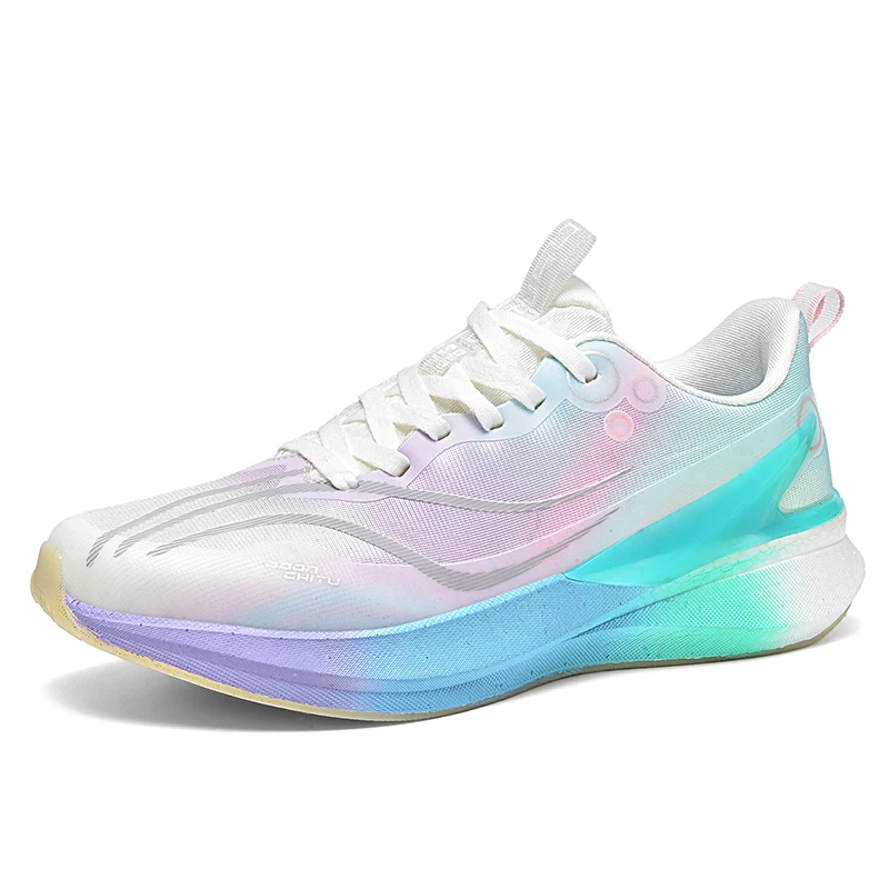 

Новые кроссовки для бега и марафонского спорта, сетчатая ткань с настоящей карбоновой пластиной, мужская и женская походная обувь 2025 года, мужская