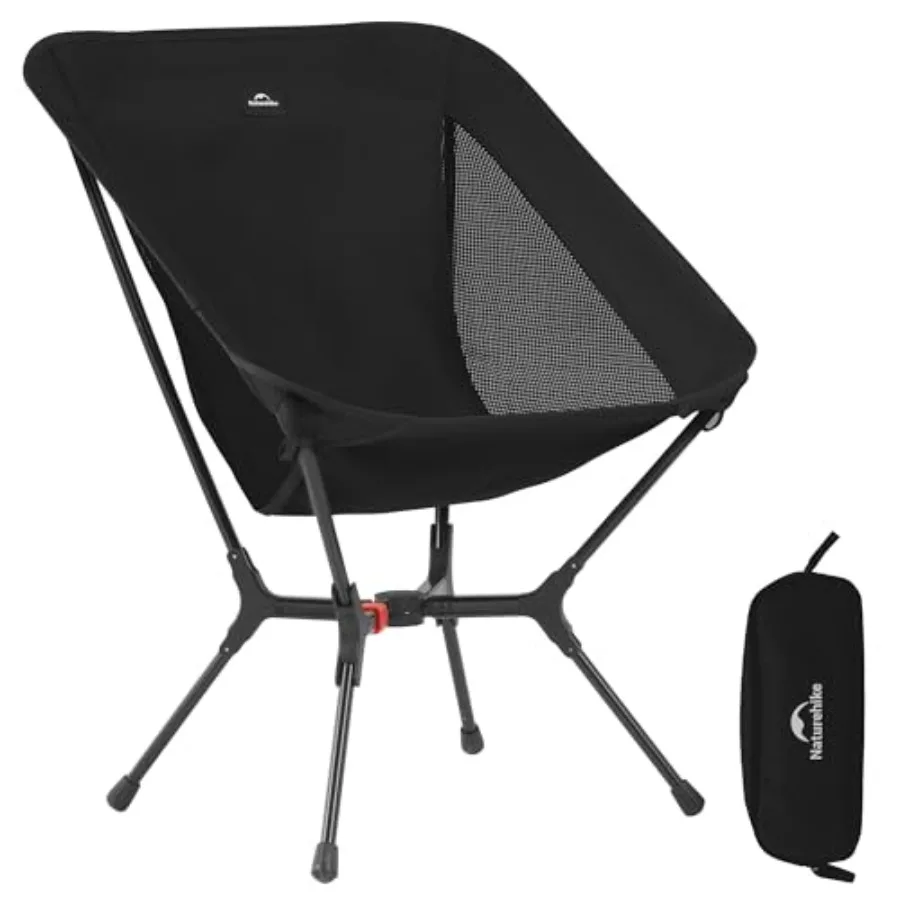 

YL01 Snap Camping Chair 1 Second Setup Frame 441lb Capacity Camp Chair Portable and Lightweight Backpacking Chair