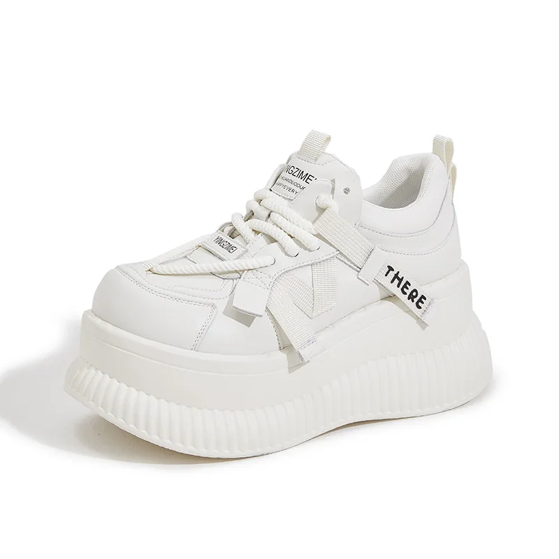 

Новые женские кроссовки-лоферы на платформе из микрофибры и вулканизированной кожи, весна-осень 2024, летние, удобные, в стиле панк, от известного бренда