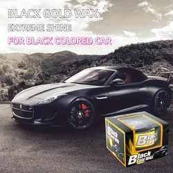 300g black gold car wax set (for black cars and motorcycles, car paint care, polishing and waterproofing, coating gloss)