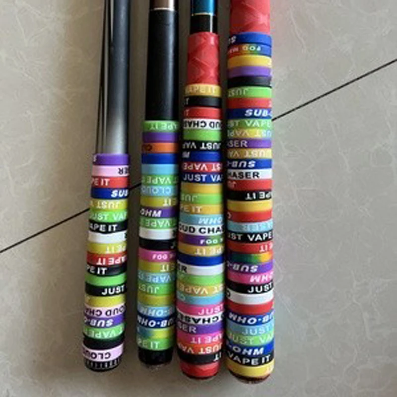 شريط زخرفي من مطاط السيليكون لمكشطة فرشاة الأسنان الكهربائية أجهزة المطبخ مقبض موزع زجاجة أدوات العناية الشخصية