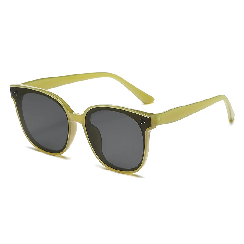 

Oversized Oval Lens Brand Vintage Square Sunglasses Women Sun Glasses Men Retro Black Eeyglasses Shades Goggle UV400