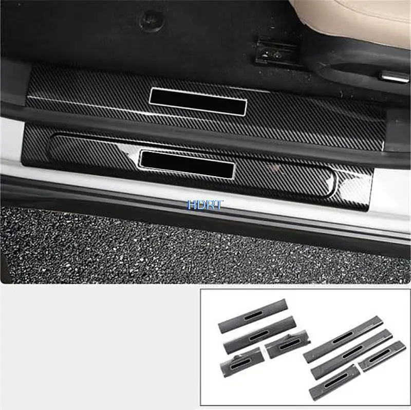 

For Nio ET5 2022 + Accessories Exterior Car Styling Door Sill Rear Bumper Trunk Guard Welcome Pedal Plate With Logo Sticker Trim