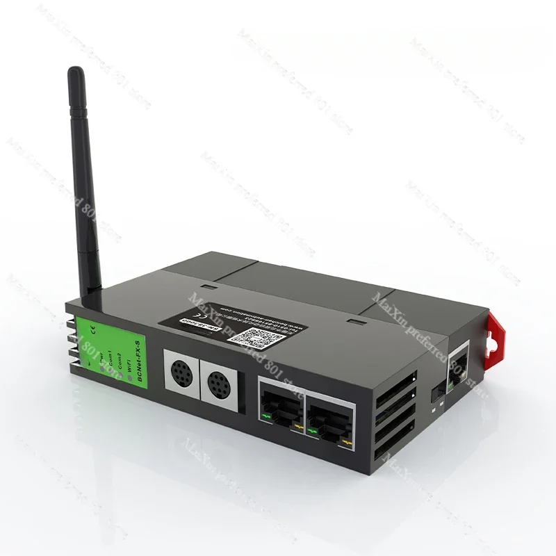 BCNet-FX-S is suitable for Mitsubishi FX series (round port) to MC, MODBUS TCP (wireless)