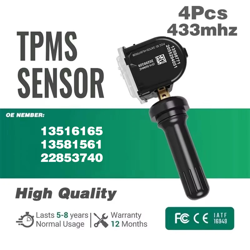 

13522631 20922901 TPMS Tire pressure sensor For Buick Enclave I Encore Saab 9-4X Holden UTE Trax Trailblazer Chevrolet Malibu