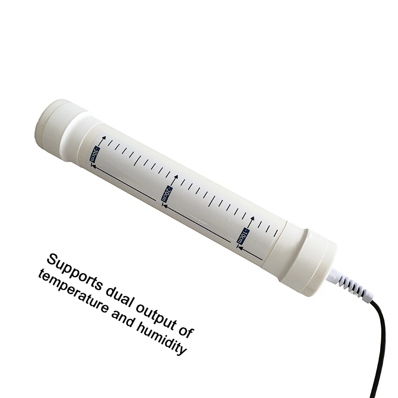 IP68 Multi Layer Non Contact Digital Soil Temperature and Moisture Sensor Multi Depth PVC Tubular TDR Soil Detector Soil Meter