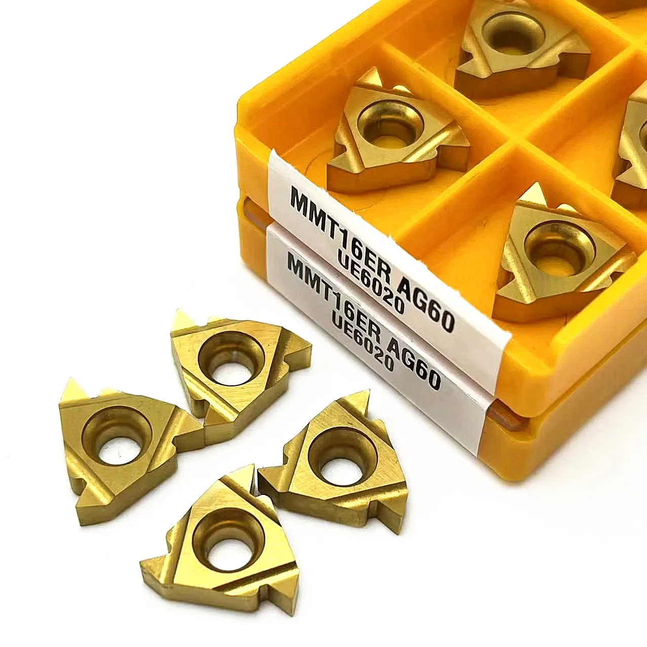 Cortador de máquina de torno CNC, soporte de torneado de rosca externa para MMT16ER VP15TF, SER1212H16, SER2020K16, SER2525M16