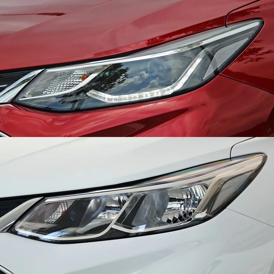 Headlamps Protective Cover Transparent Lampshades Lamp Shell Headlight Lens Covers Styling For Chevrolet Cruze 2017 2018 2019