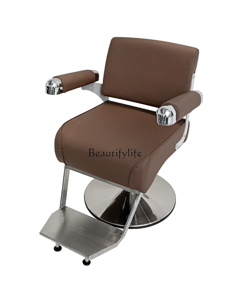 

Barber Shop Put down High-End Hair Cutting and Perming Chair for Hair Salon Hairdressing Stool