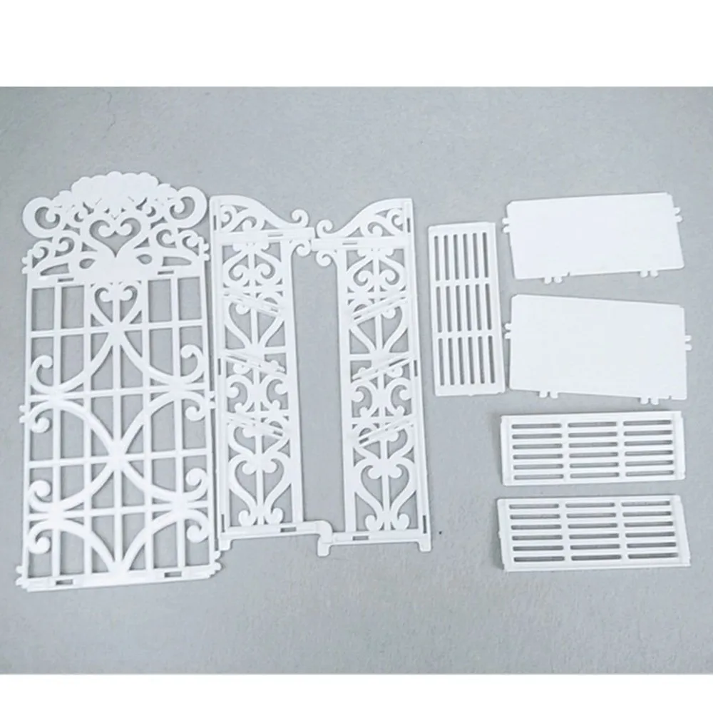 Plastic 5 Layers White Doll Shoes Rack / Random 12 Pairs Shoes Dollhouse Furniture Accessories for Barbie Doll Kids Toy - view 5