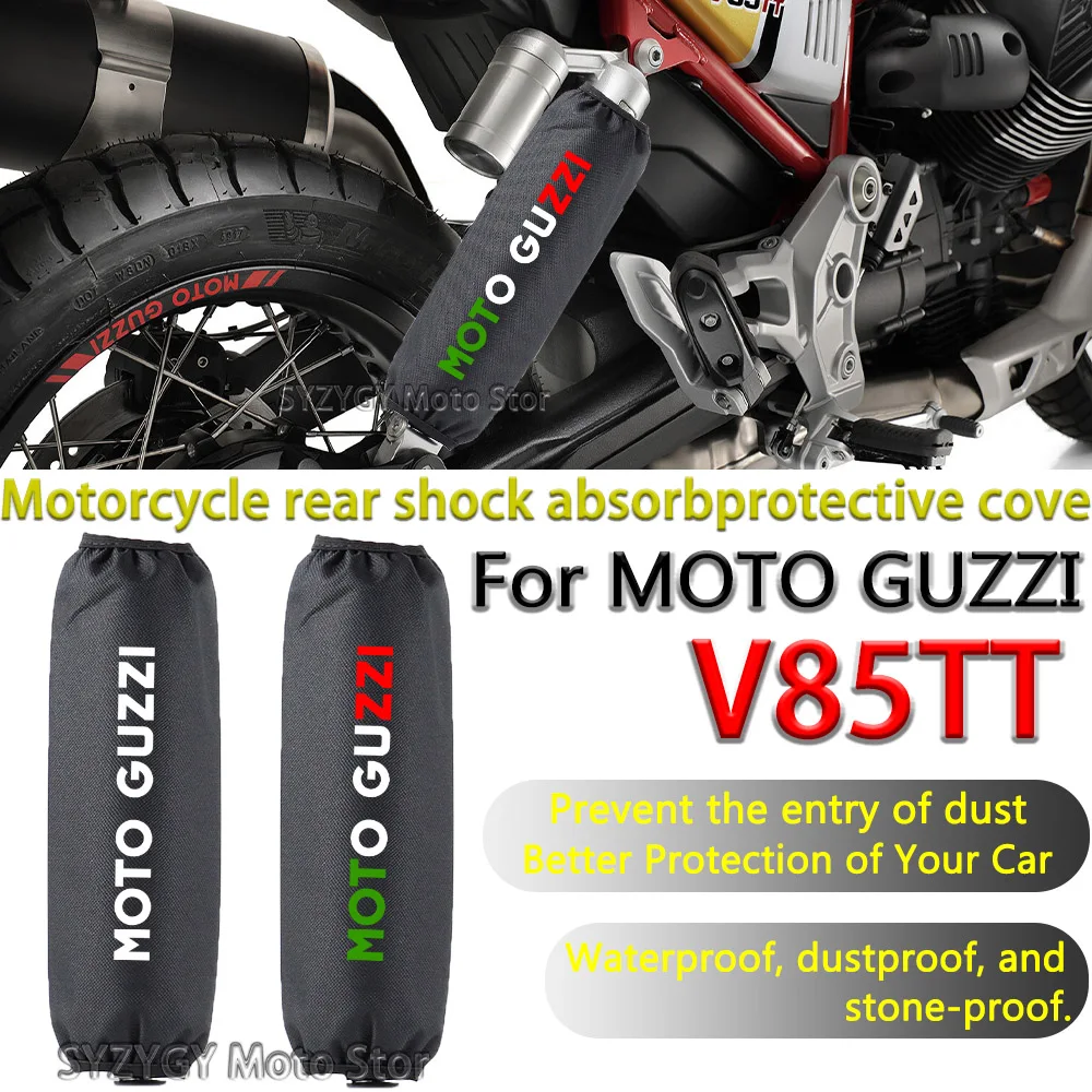 

Motorcycle accessories decoration shock absorber protective cover dustproof and waterproof For MOTO GUZZI V85TT v85 v85tt V7 V9