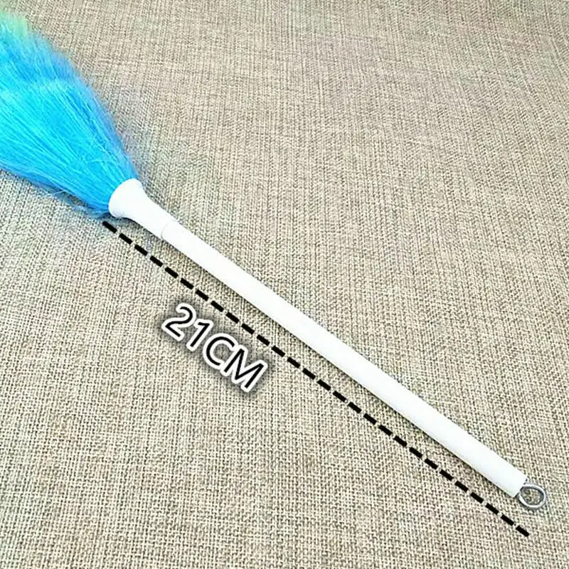 1Pc Anti Static Duster Long Handle Feather Home Office Brush Cleaning Tool 60Cm