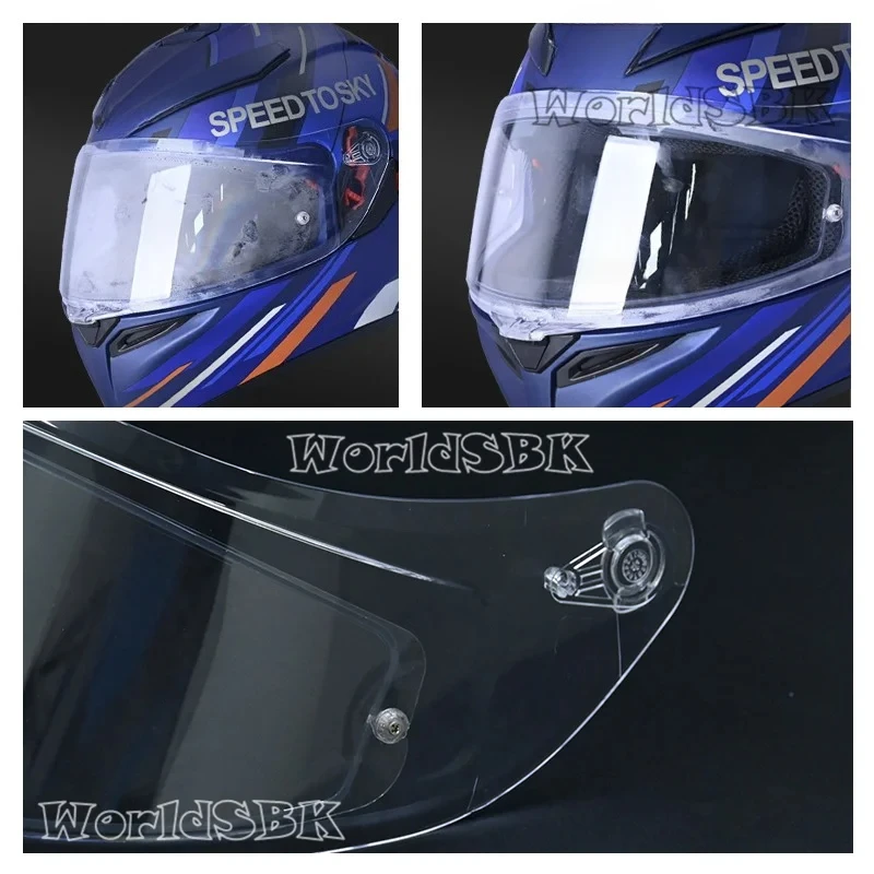 K5 Helmet Visor Shield for AGV K3SV K1 K5 K5S High Strength Sunscreen Capacete Windshield Uv-cut Lens Casco Moto Accessories image 6