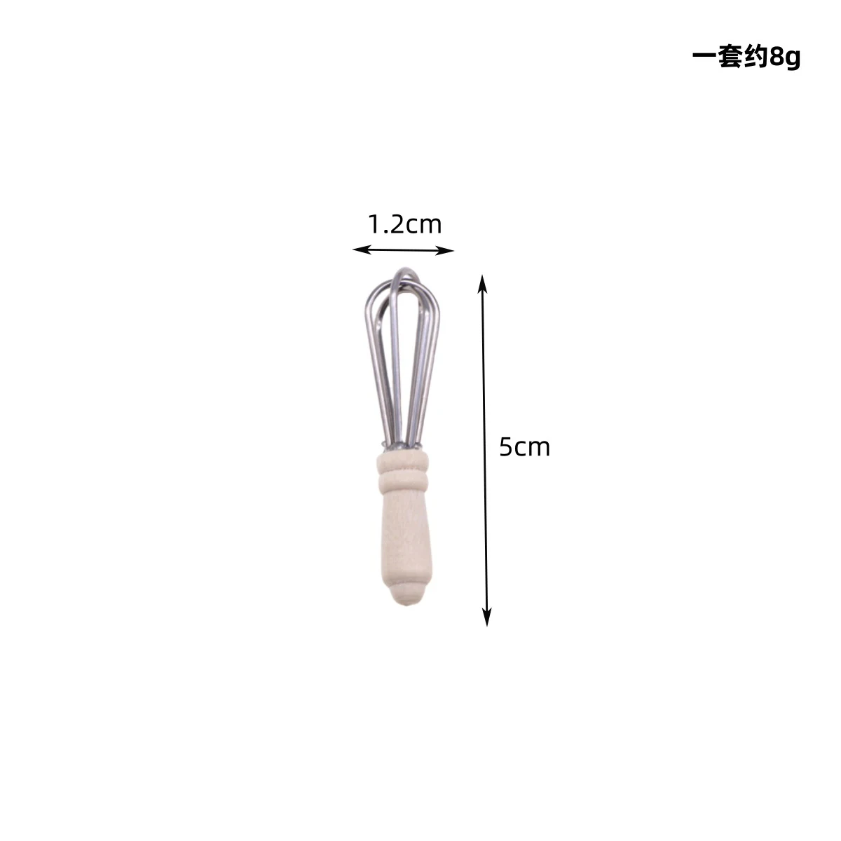 Simulation de bol à œufs de maison de courses, mini batteur à œufs, accessoire de décor de modèle BJ