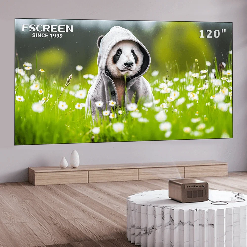 

Fscreen Iris Series Экран проектора Fresnel ALR для проектора с длинным ходом 8K UHD Tri-Chroma Проекционный экран Домашний кинотеатр