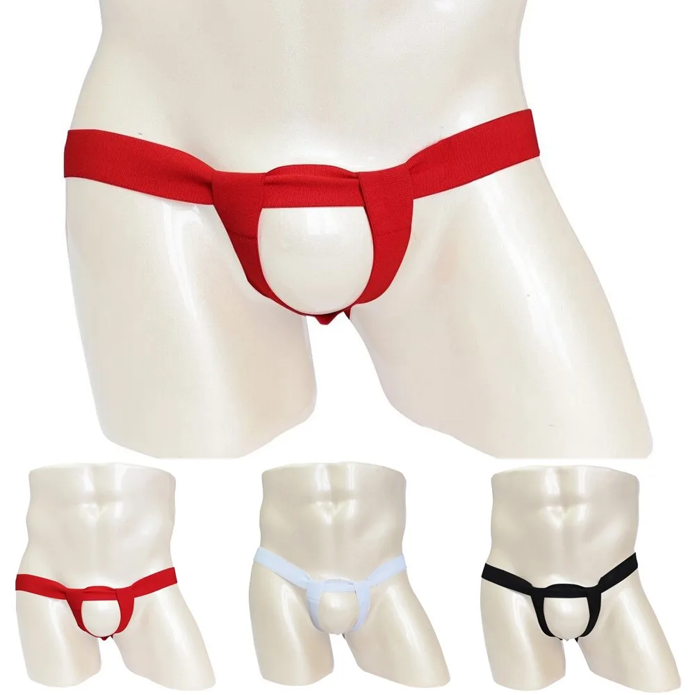 

Cotton Briefs G-String Jockstrap Comfortable Men One Enhancing Strap One Size Pants Sexy T-Back Thongs Bandage