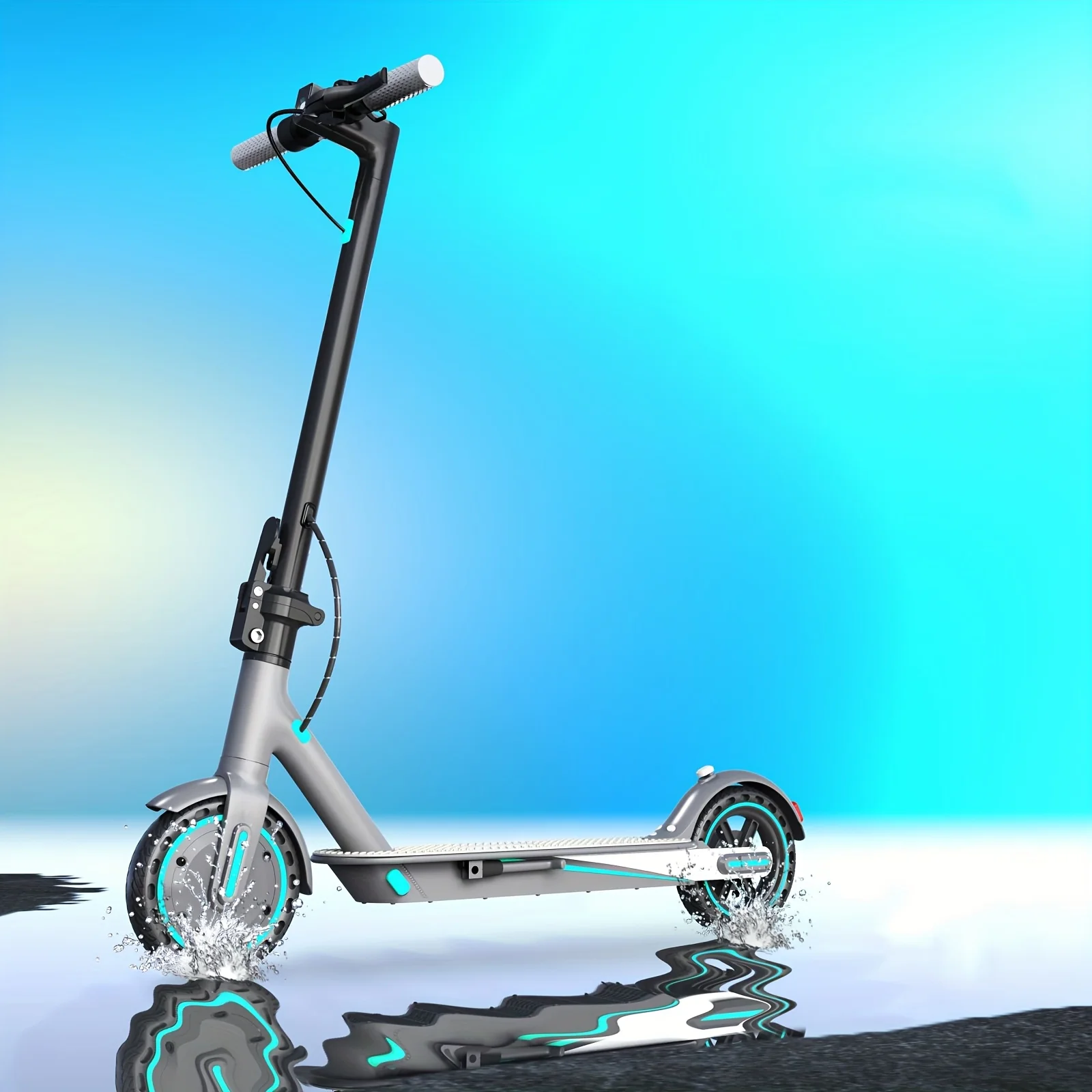 

2025 high-quality 350-watt motor 10-inch air tires adult electric scooter two-wheel scooter electric 15aH foldable scooter