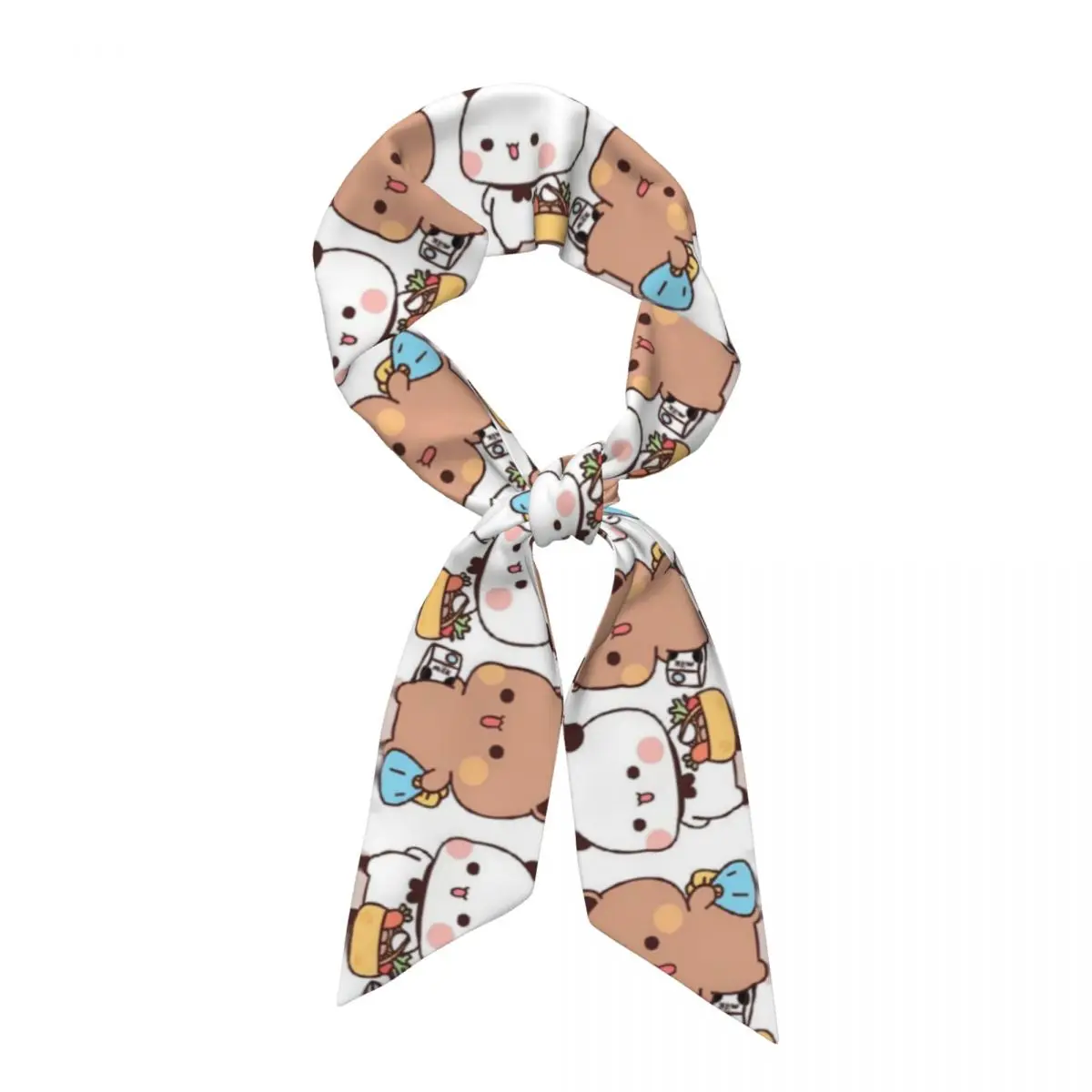 lenco-longo-e-estreito-para-mulher-com-estampas-adoraveis-de-bubu-e-dudu-de-tecido-sedoso-e-fino-ideal-para-usar-no-pescoco-ou-na-cabeca-para-o-escritorio-para-o-dia-a-dia-ou-para-festas