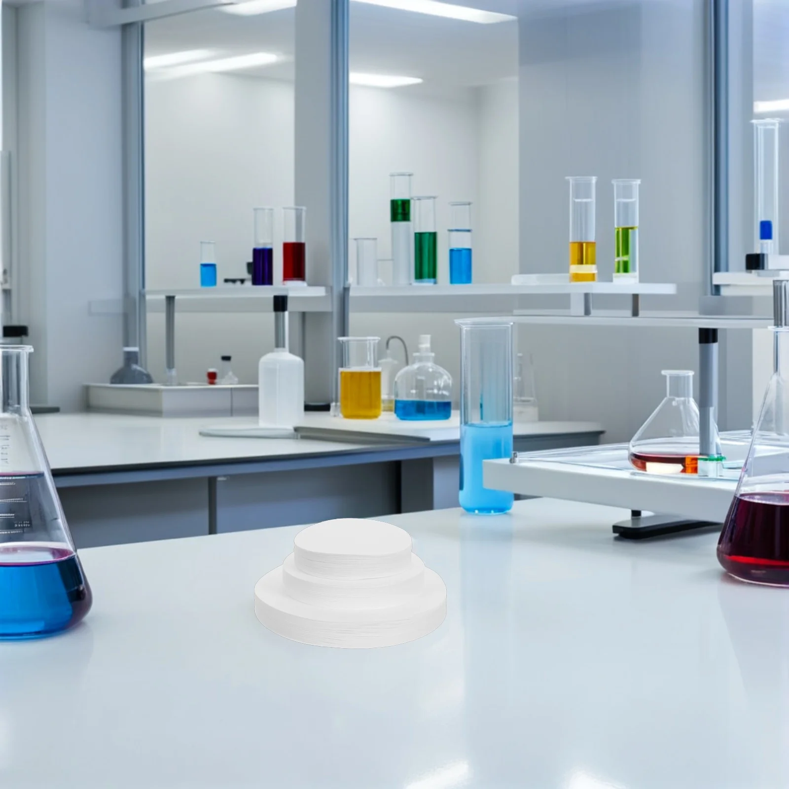 

Funnel Filter Paper for Lab Oil Testing Chemical Analysis Experimental Chemistry Industrial Round