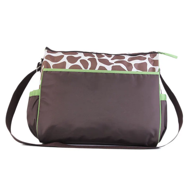 New Fashionable Printed One Shoulder Mommy Bag with Large Capacity and Multi function Leaning Urinary Bag for Going Out