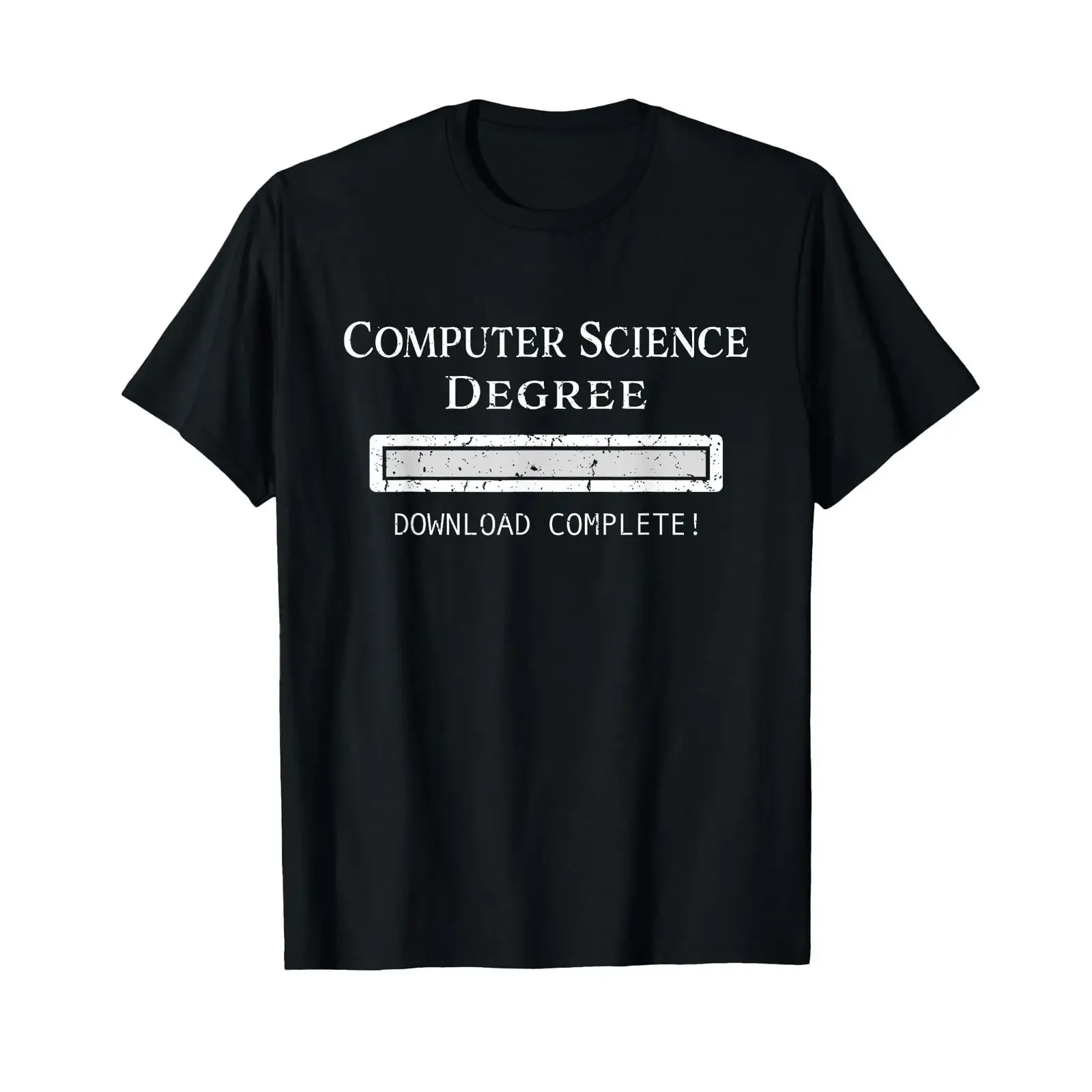 The Unknown Graduate Computer Science Degree Graduation T Shirt Black vintage Washed Unisex Casual designer clothes fashion