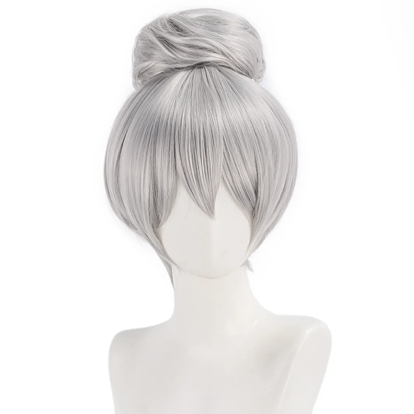 Rabbit Judy Cosplay Wig Anime Movie Silver Synthetic Hair Woman Comic-con Party Dress Up Wigs Carnival Stage Costume Accessories