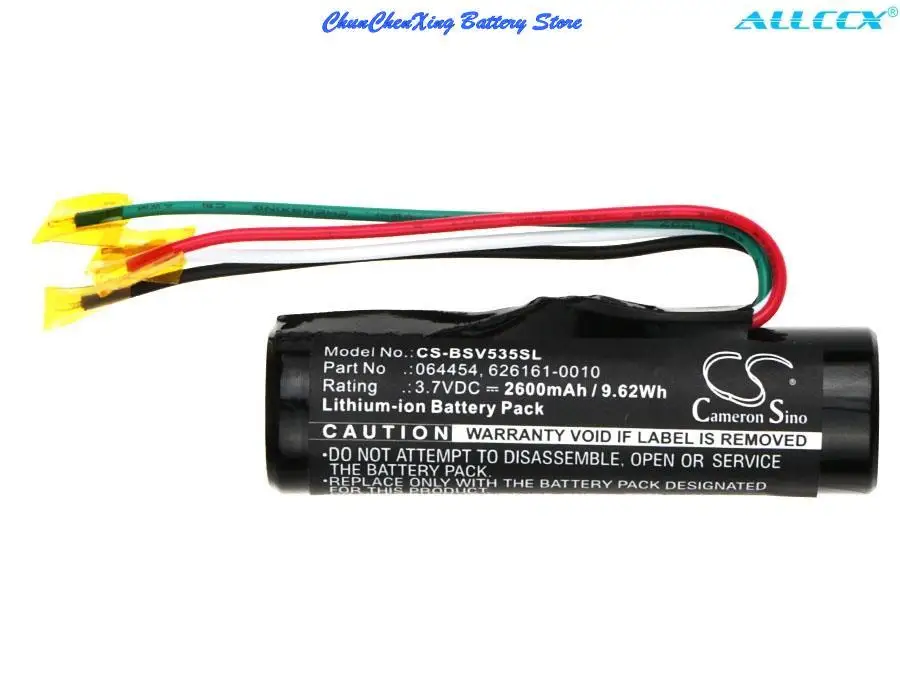 Cameron Sino 2600mAh/3400mAh Lautsprecher Batterie für Bose 520II, 525II, 535, 535II, T20