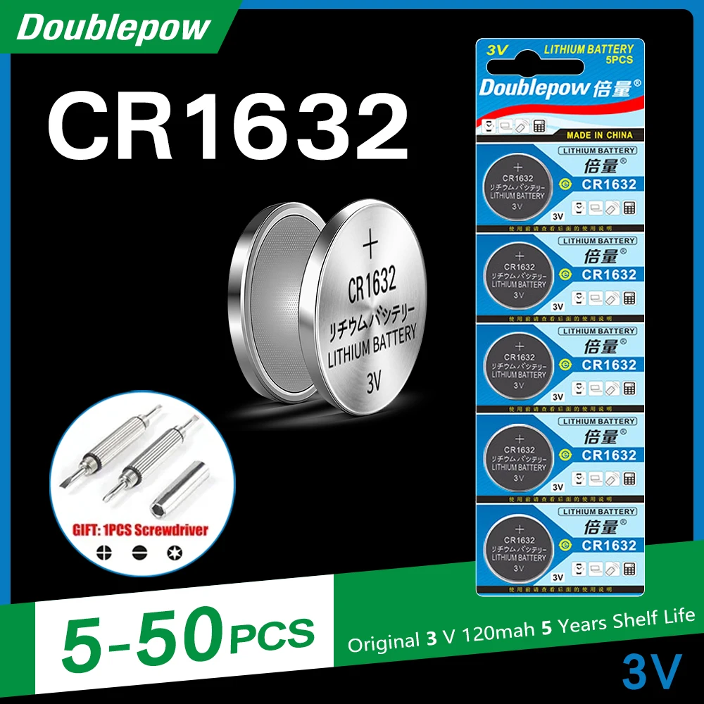 Doublepow 120Mah CR…