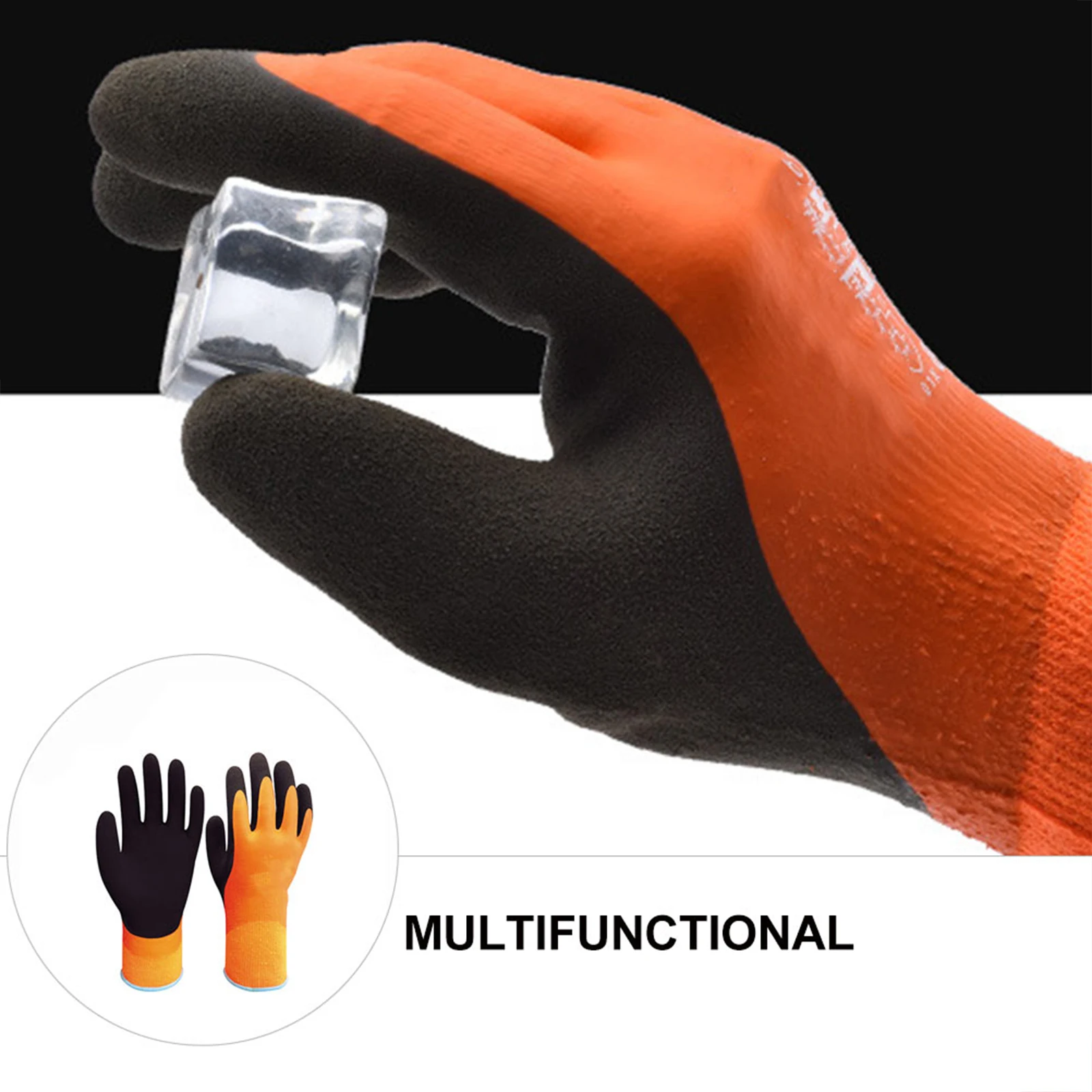 

Thermal Gardening Gloves Low Temperature Resistant Cold Protection Warm Winter Anti cold Ergonomic Finger Water Repellent Long