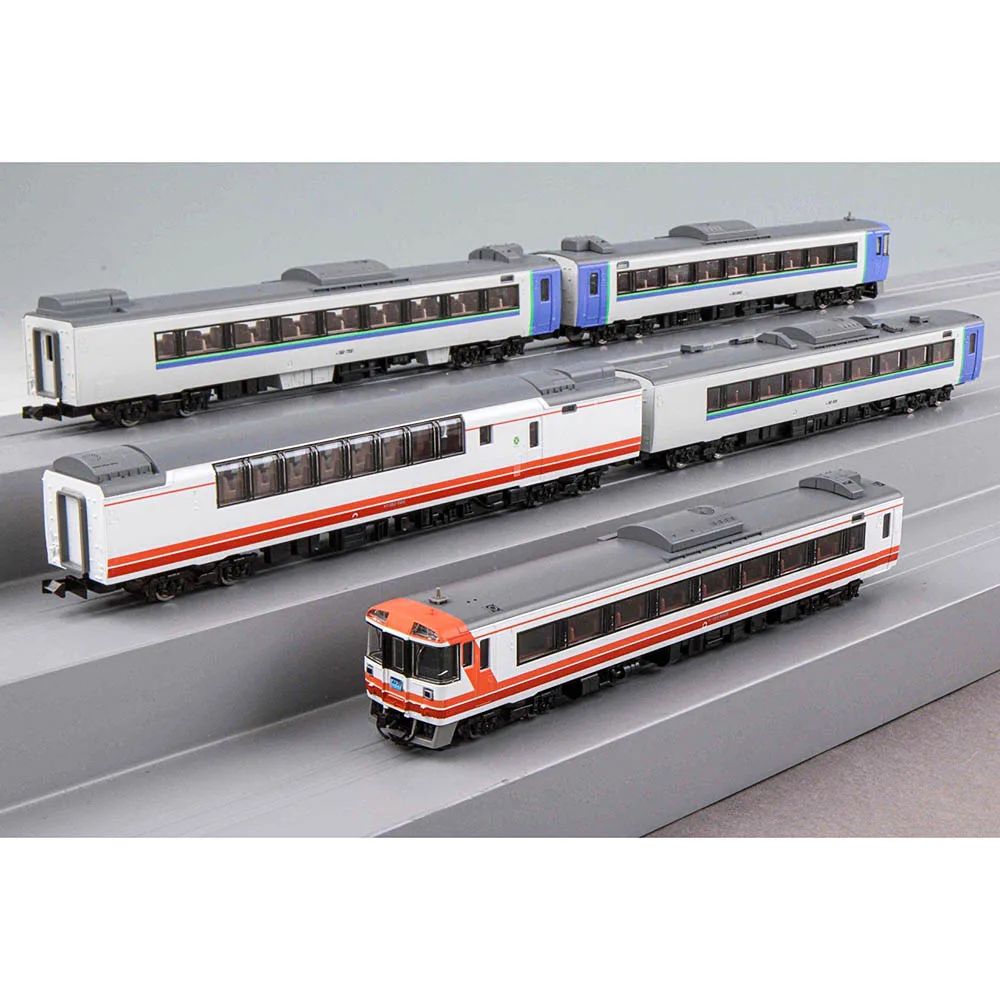 

TOMIX Train Model N Type 1/160 97959 JR 183 Series Express Goodbye Heavy Snow Diesel Car 5-section Set Train Carriage Toy