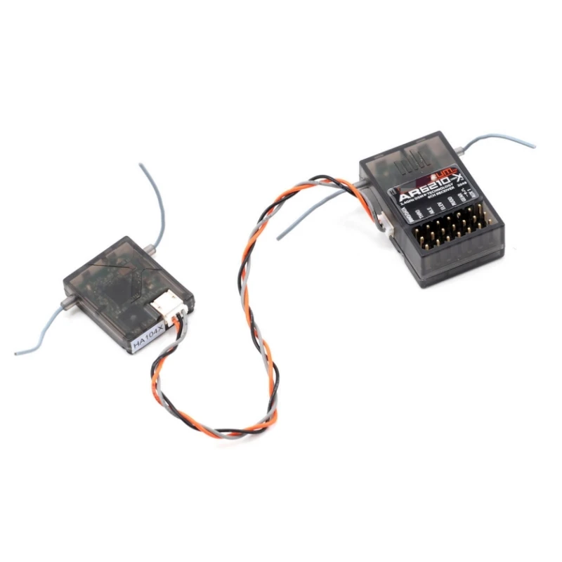 DSMX receptor satélite RX para Spektrum DX6 DX6e DX6i DX7 DX8 DX9 RC transmissor, rádio JR X6R, DSM2 AR6210, 6CH, 2,4 GHz