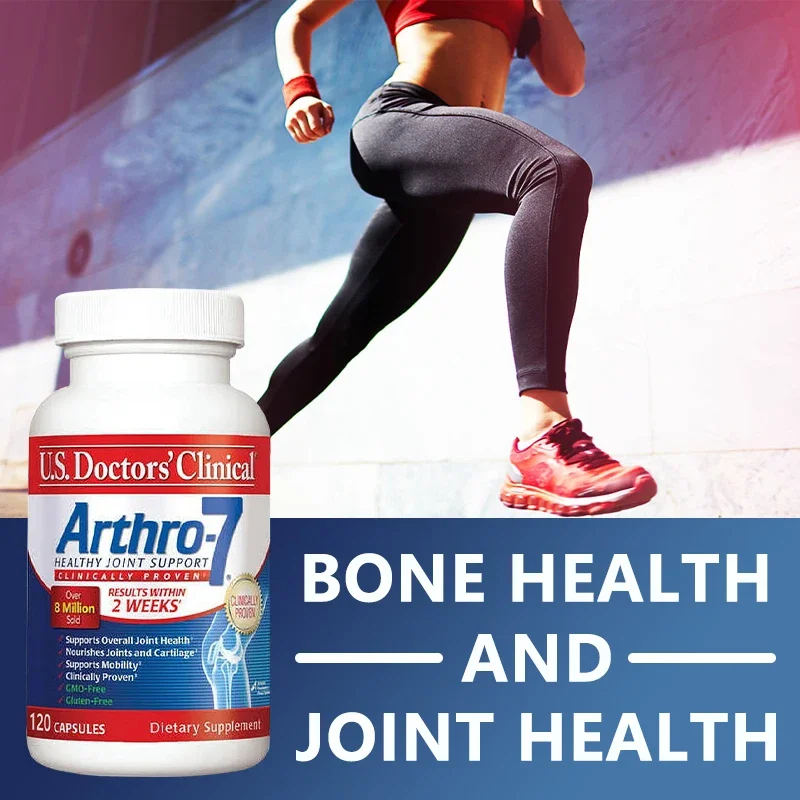 Arthro-7 - Joint Support Complex with Turmeric and Collagen for Enhanced Joint Flexibility, Mobility and Strong Cartilage