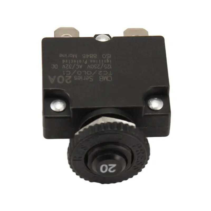 Golf Cart Circuit Breaker 102838101 Clubcar Electric Sightseeing Car Circuit Breaker 20A