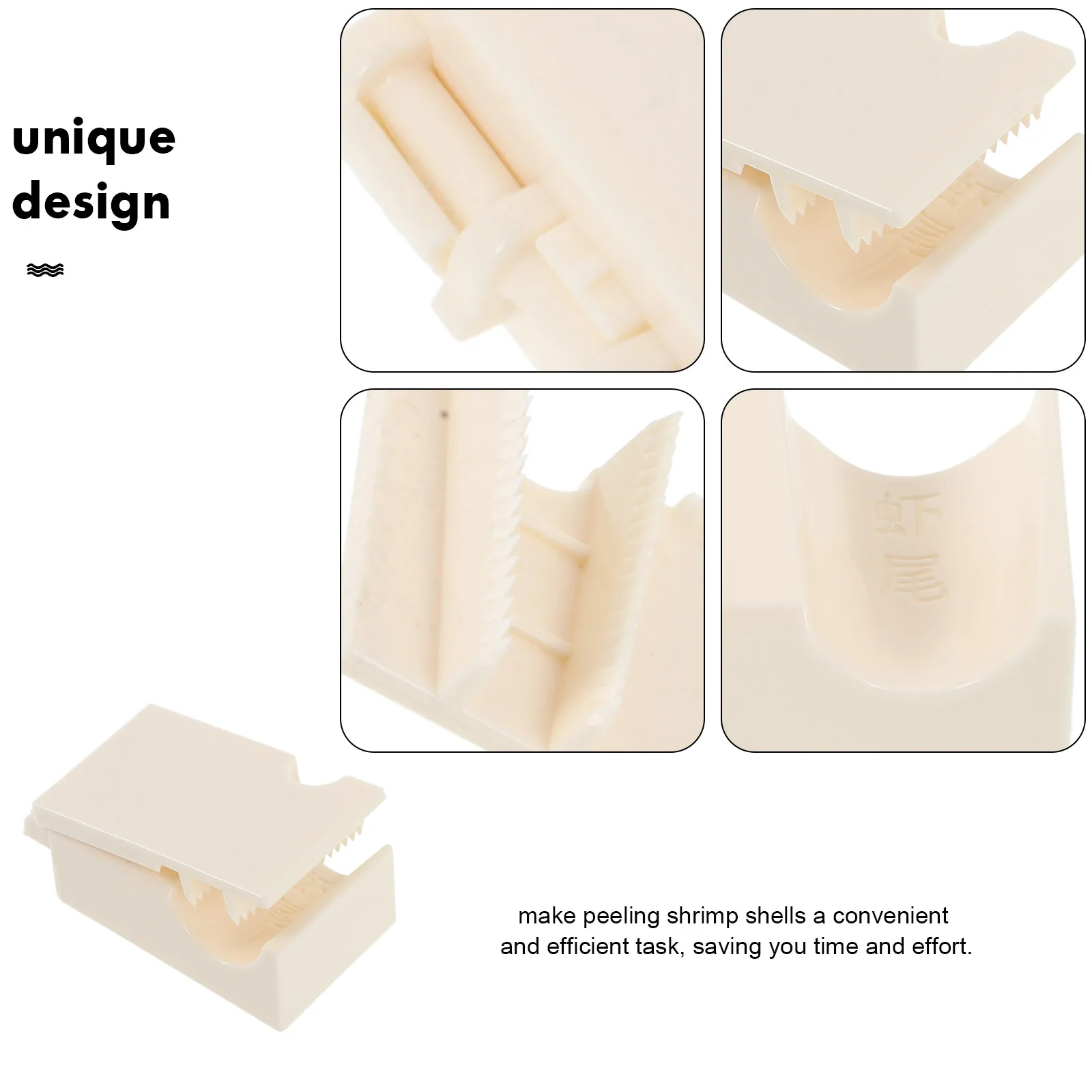 

3pcs Shrimp Crawfish Peeler Deveiner Tool Portable Kitchen Gadget Crayfish Shell Remover Reusable Plastic Seafood