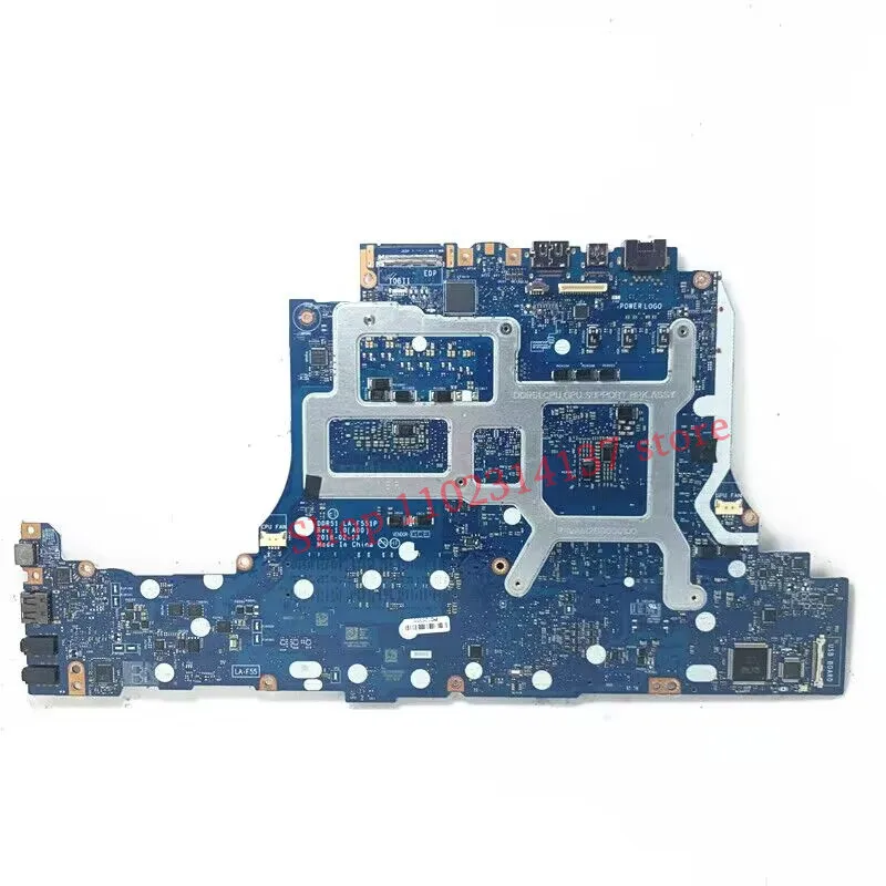 For Dell 15 R4 17 R5 CN-06PY0V 06PY0V 6PY0V With SR3YY I7-8750H CPU LA-F551P Laptop Motherboard N17E-G1-A1 GTX1060 100%Tested OK