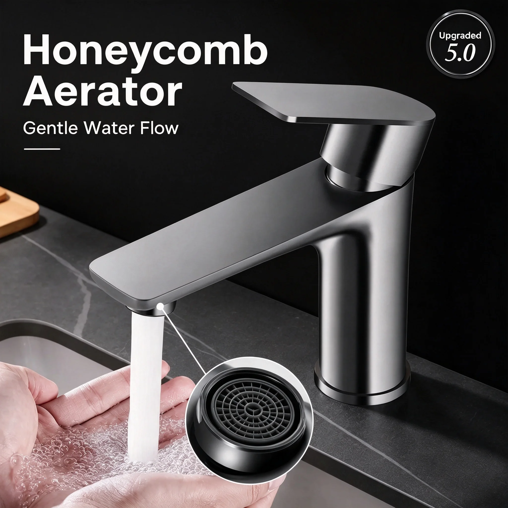    ก๊อกน้ำสแตนเลสสำหรับห้องน้ - Home Outlet Bathroom บทวิจารณ์และราคา