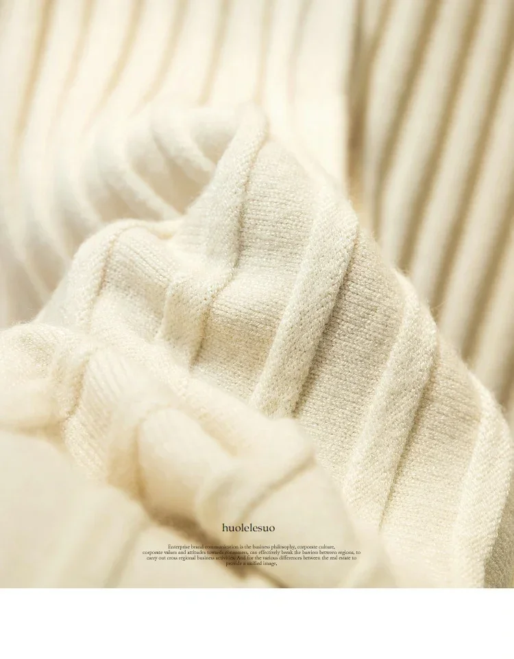 2025 marka projektant kobiet jesienno-zimowa gruba elegancka elegancka jednolita plisowana spódnica wysokiej talii luksusowa moda z elastyczną kobiecą