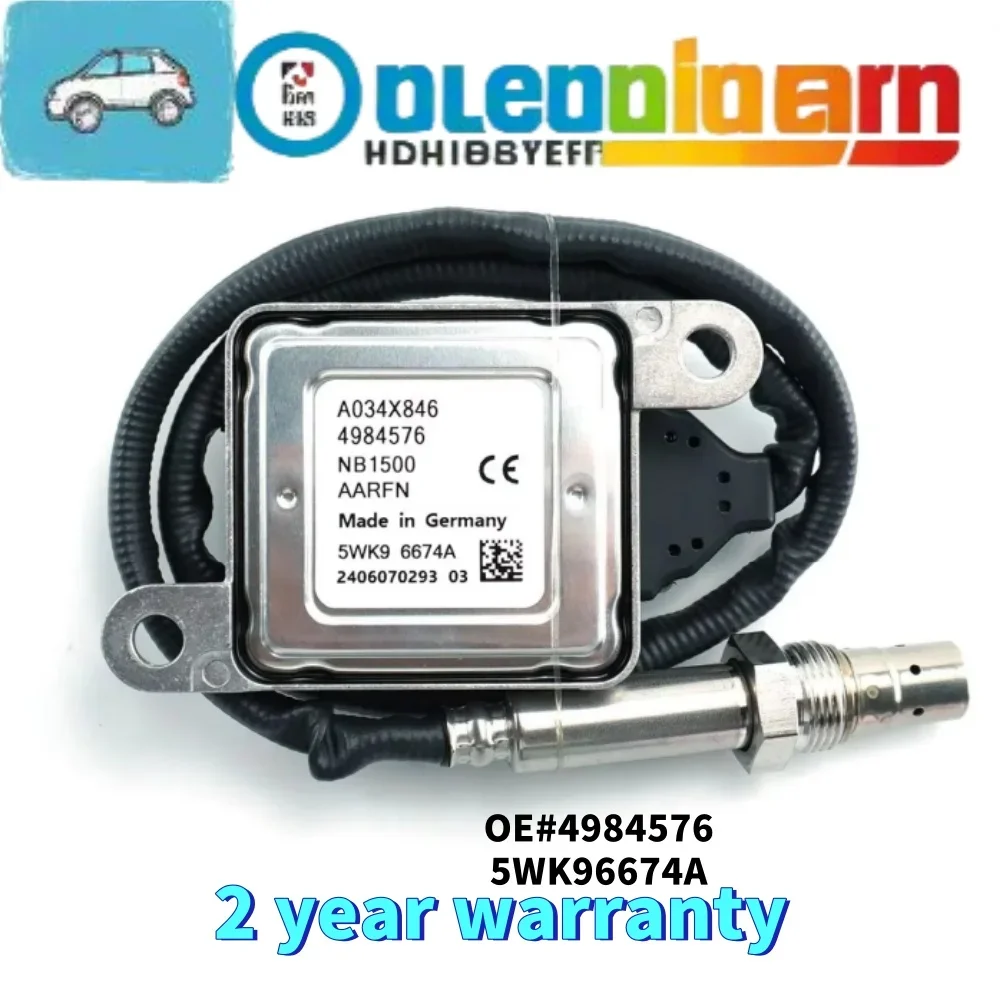 

4984576 Новый датчик оксидов азота 5WK96674A 5WK9 6674A подходит для датчика Cummins NOx