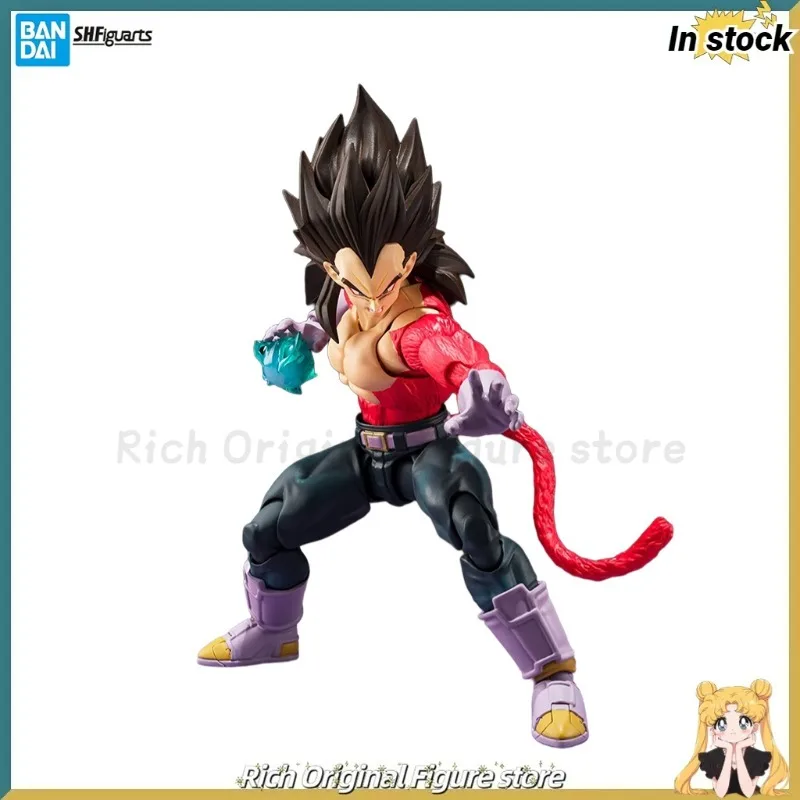

【In Stock】Original BANDAI S.H.F Vegeta DRAGON BALL GT Anime Figure Model