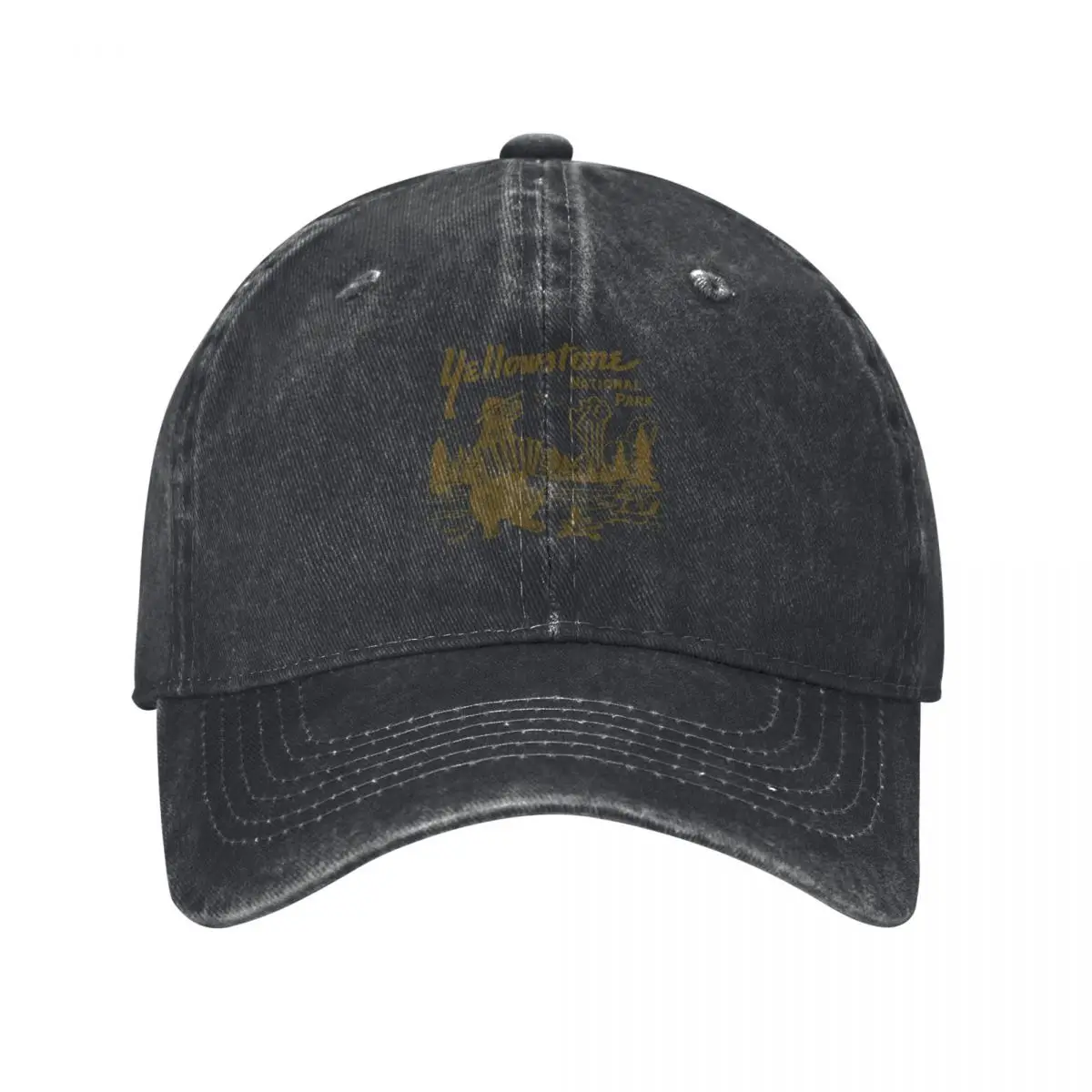 

Yellowstone National Park Baseball Cap Luxury Hat Mountaineering Mens Tennis Women's