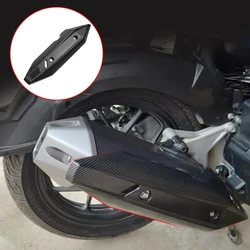 1Pc Modified Accessories Exhaust Manifold Cover Heat Shield Motorcycle Exhaust Pipe Lid Cowl Motorbike Protector Heat Guard