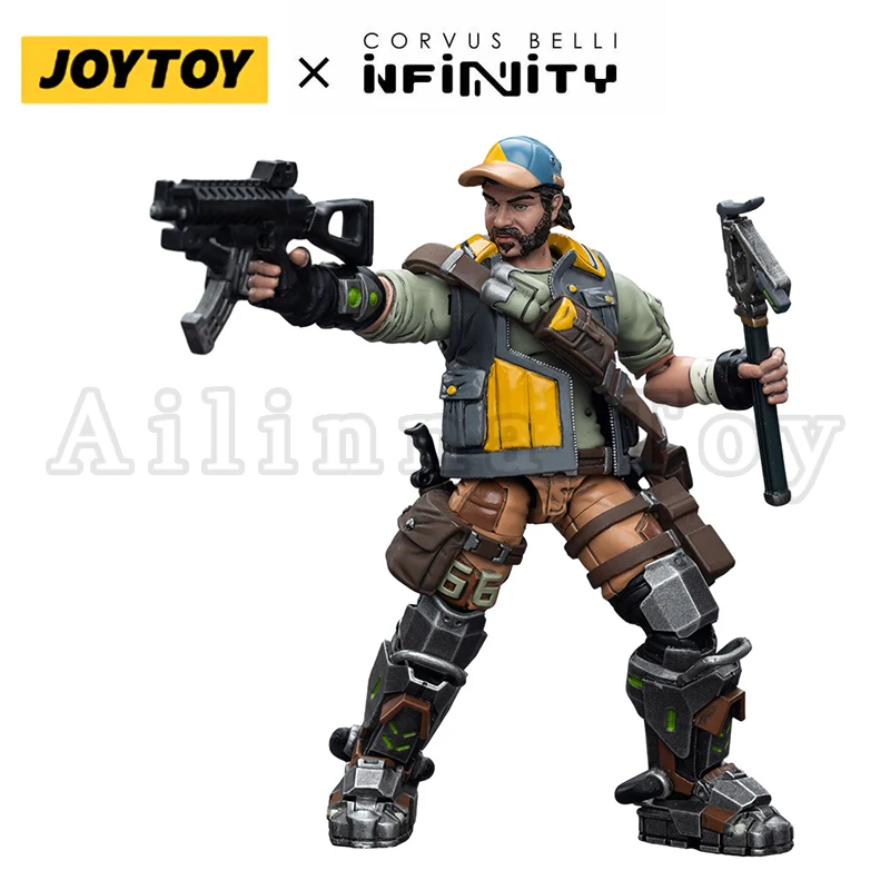 Joytoy 1/18 Action Figure Infinity Na2 Monstruckers #1 Man Anime Model