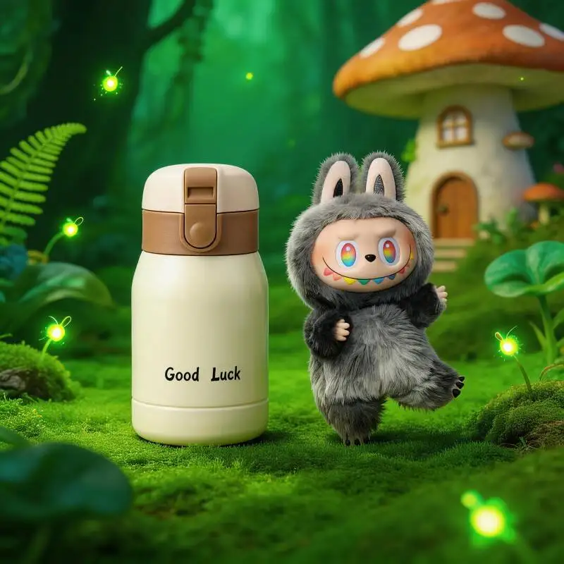 

POP MART THE MONSTERS Forward High Energy Series LABUBU Doll Gift For Fan Insulated Vacuum Cup Lover Thermos