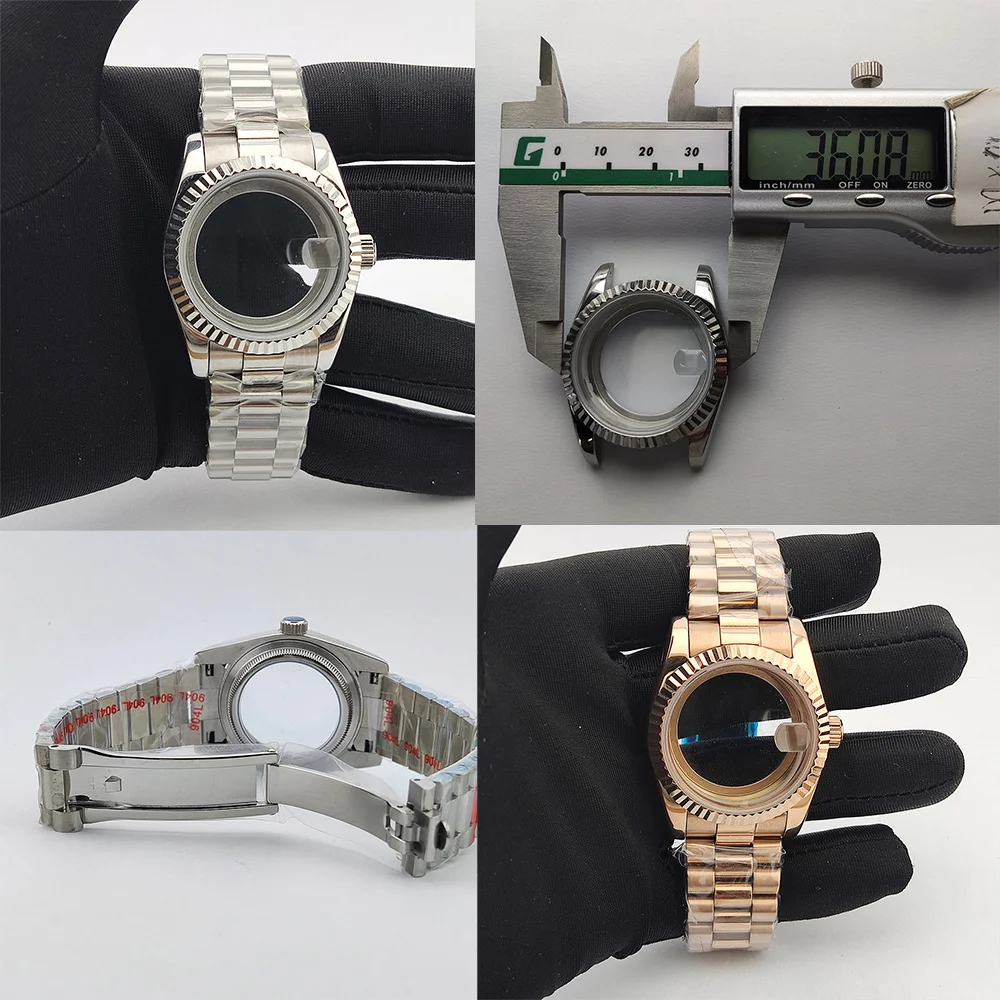 

Miyoda 8285 Men's Watch 316L stainless steel case Sapphire mirror and stainless steel strap are accessories for the 36mm case