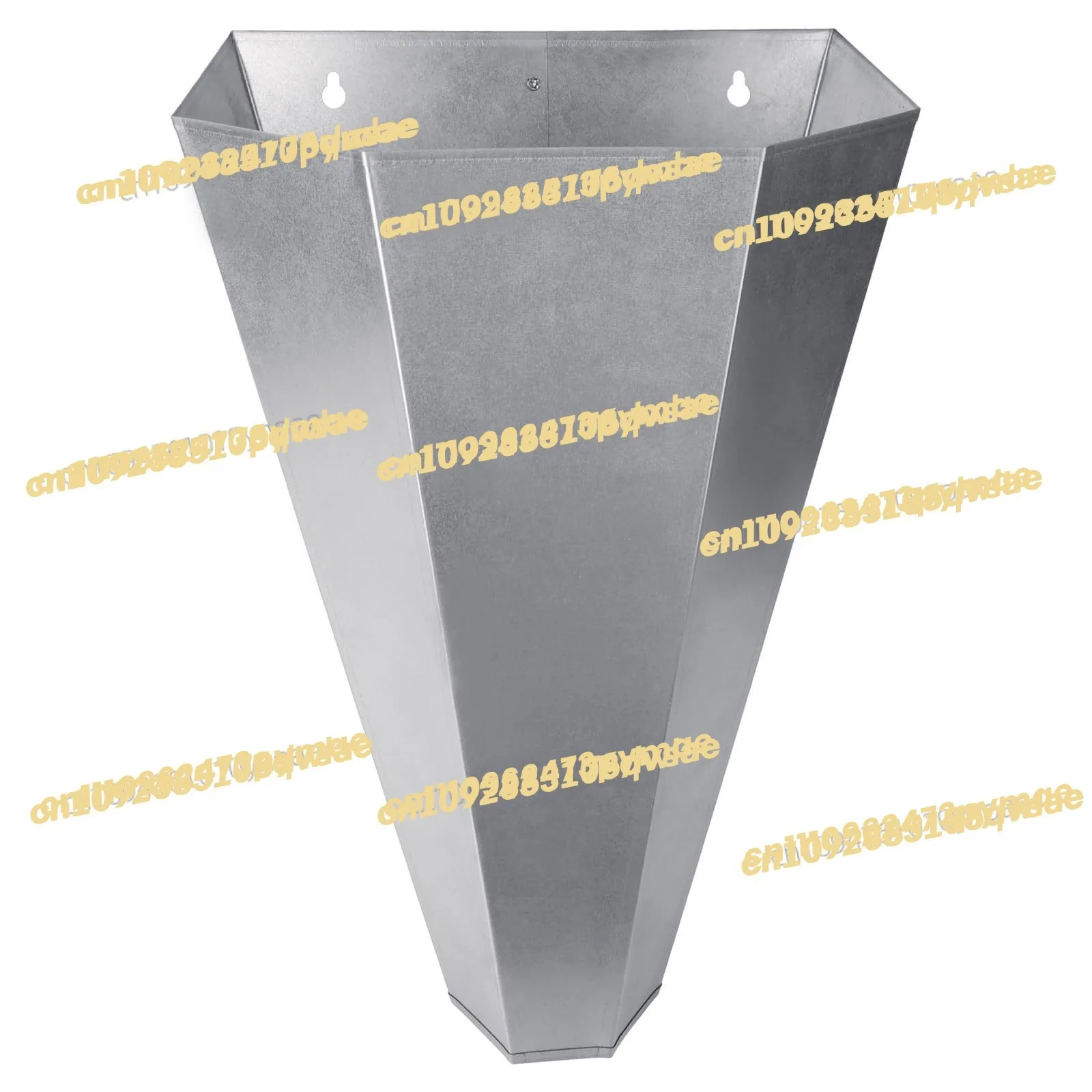 Medium-sized chicken-killing cone, poultry-binding cone of galvanized steel for chicken-killing, suitable for large layers