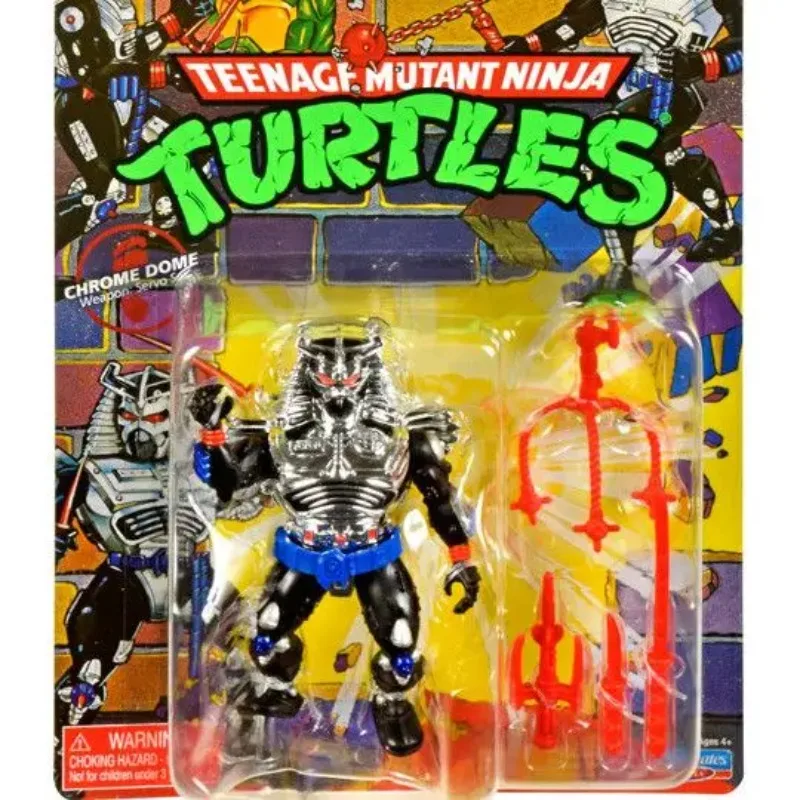 Figurines de jeu Anime pour adolescents, tortues Ninja mutantes, tyrannosaure, queue de fourmi, tête en acier, Collection d'ornements, nouvelle collection